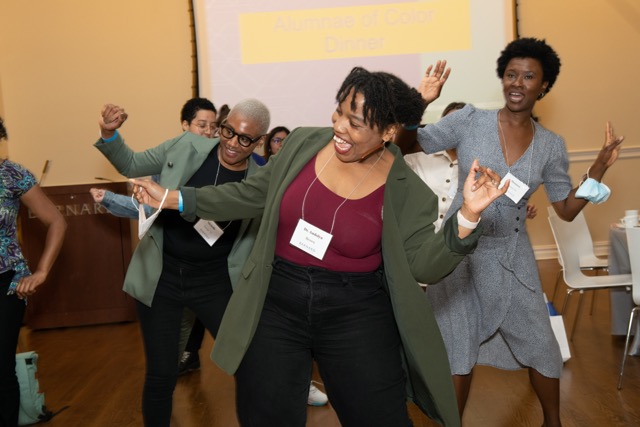 2022 barnard reunion alumnae of color dinner 107