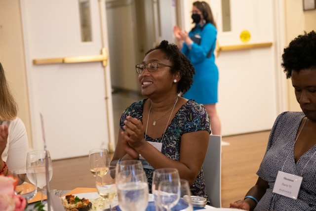 2022 barnard reunion alumnae of color dinner 14