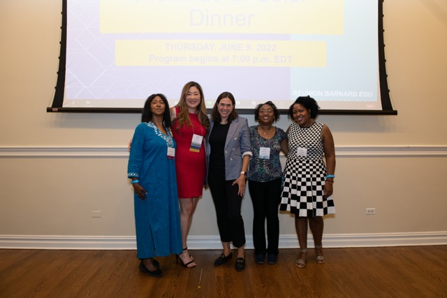 2022 barnard reunion alumnae of color dinner 75