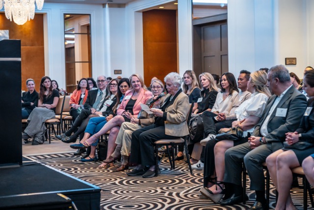 los angeles reception with president laura rosenbury 50
