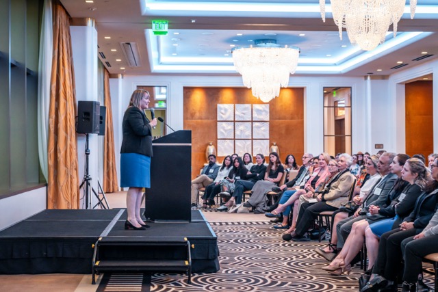 los angeles reception with president laura rosenbury 53