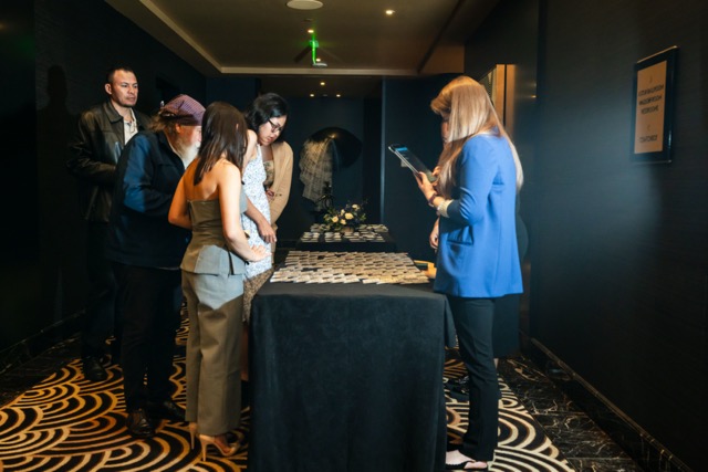 los angeles reception with president laura rosenbury 76